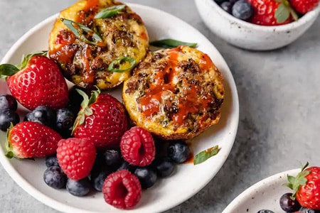 Easy Sausage Hash Brown Egg Muffins Recipe