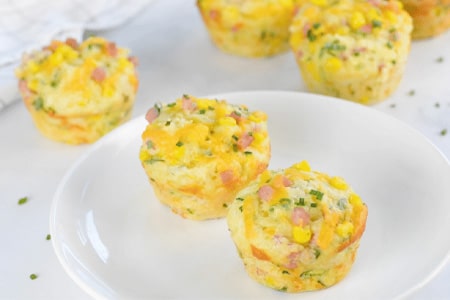 Savory Ham and Cheese Muffins Recipe